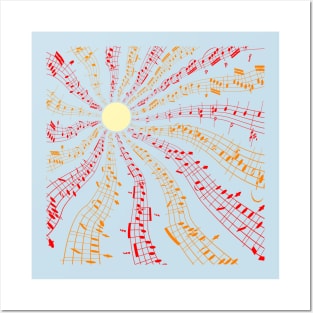 Music Brightens the World Posters and Art